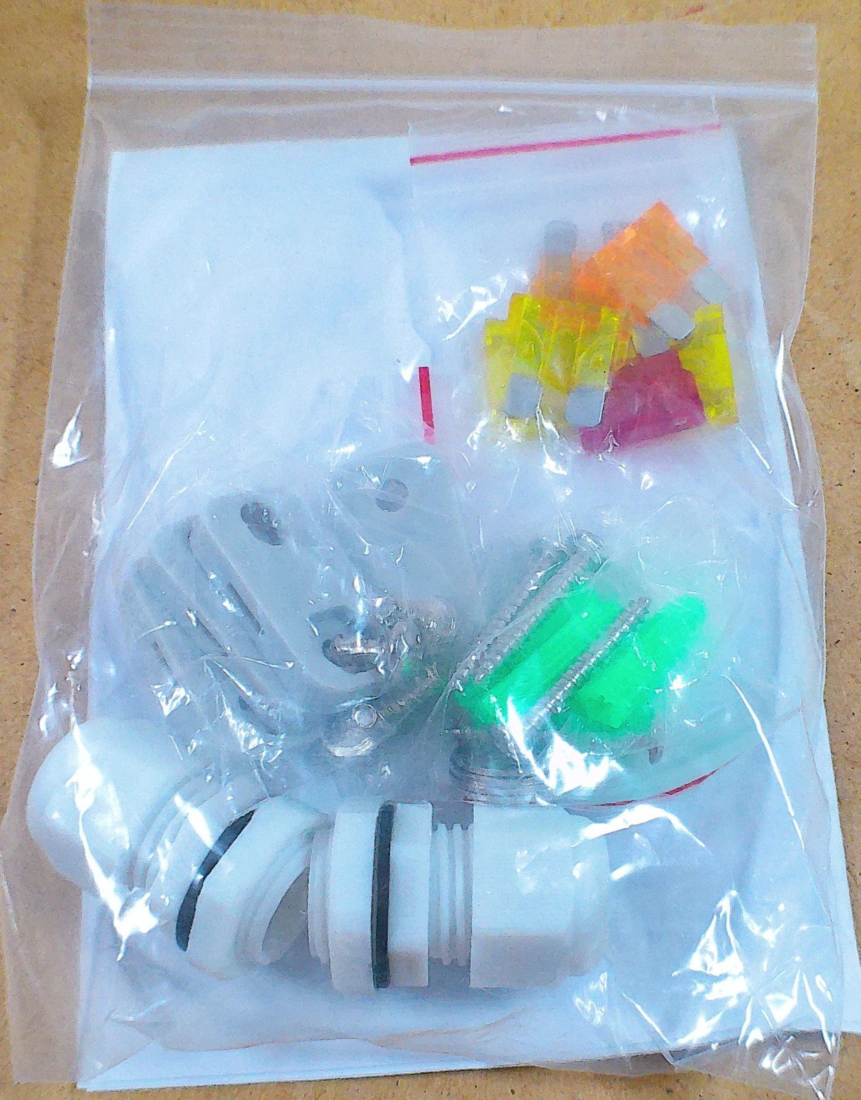Power Distribution Box with Battery Adapter Fit for De.Walt 20V Battery
