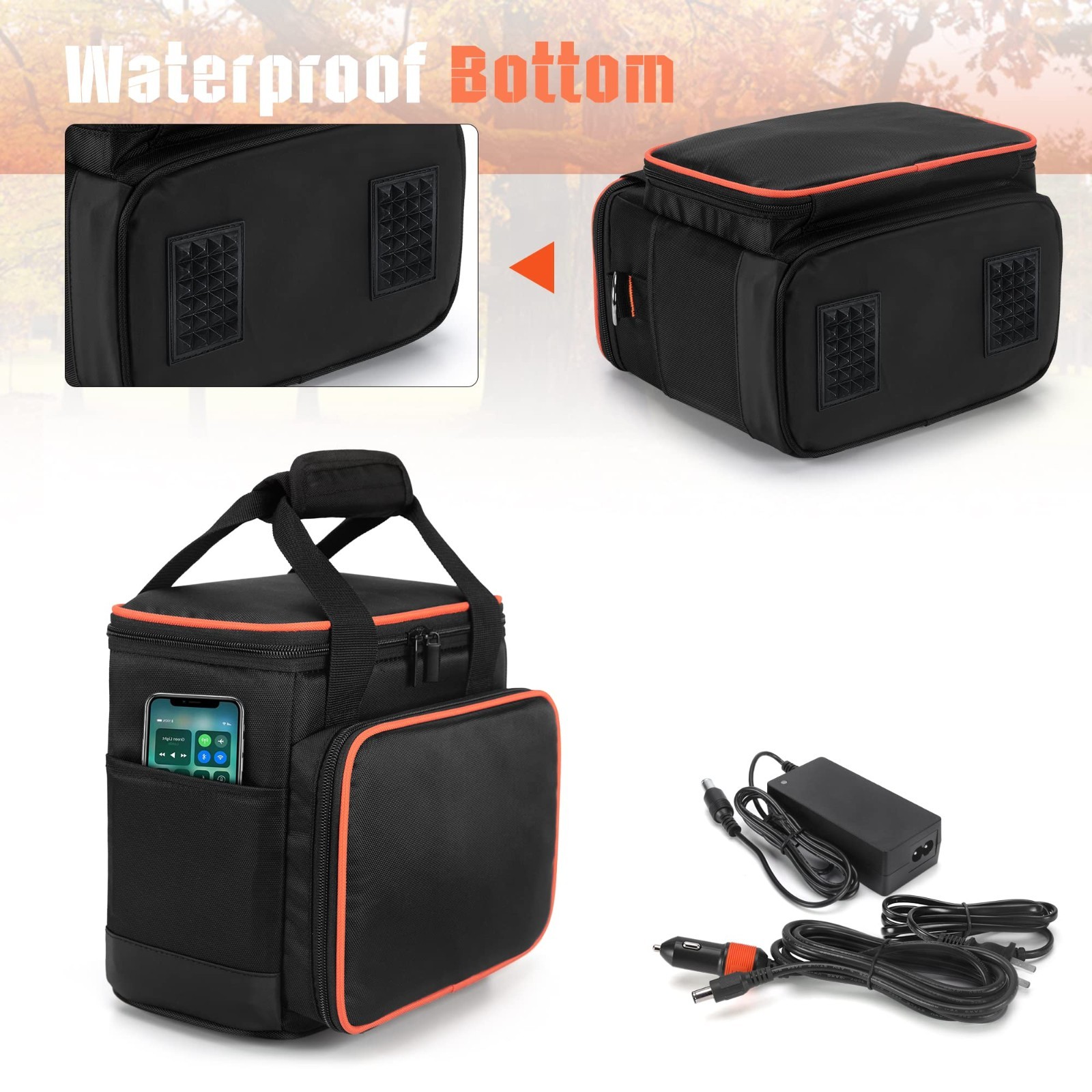 Portable Power Station Carrying Bag for Jackery Explorer 160/240/300 – Waterproo