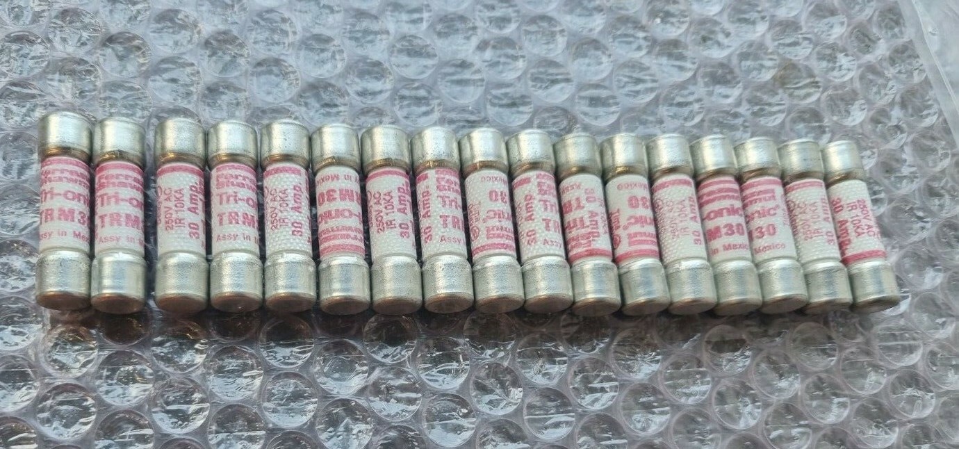 FERRAZ SHAMWUT TRM30 30A TIME DELAY FUSE 17/PK (IN8S3B2)