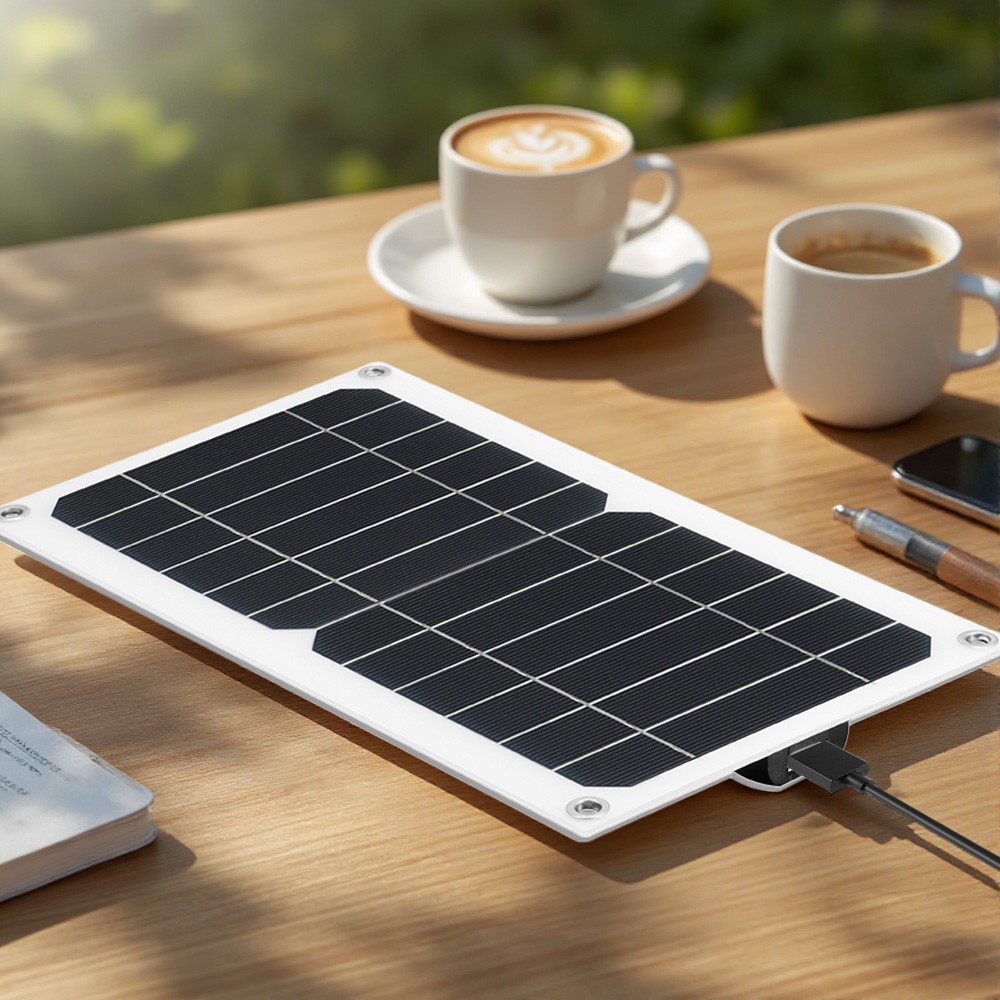 15W 5V Solar Panel Charger For Outdoor Phone Solar Mobile Power Charger USB-A/C
