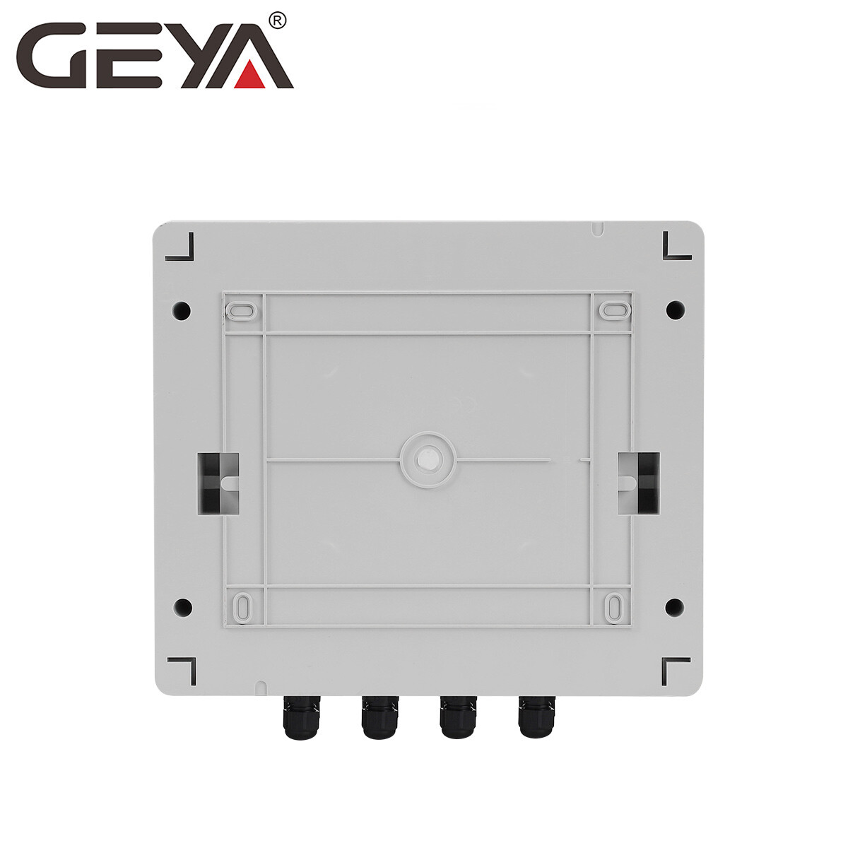 Solar PV Combiner Box Plastic 15A 2strings 1000VDC Circuit Breaker Solar Panel