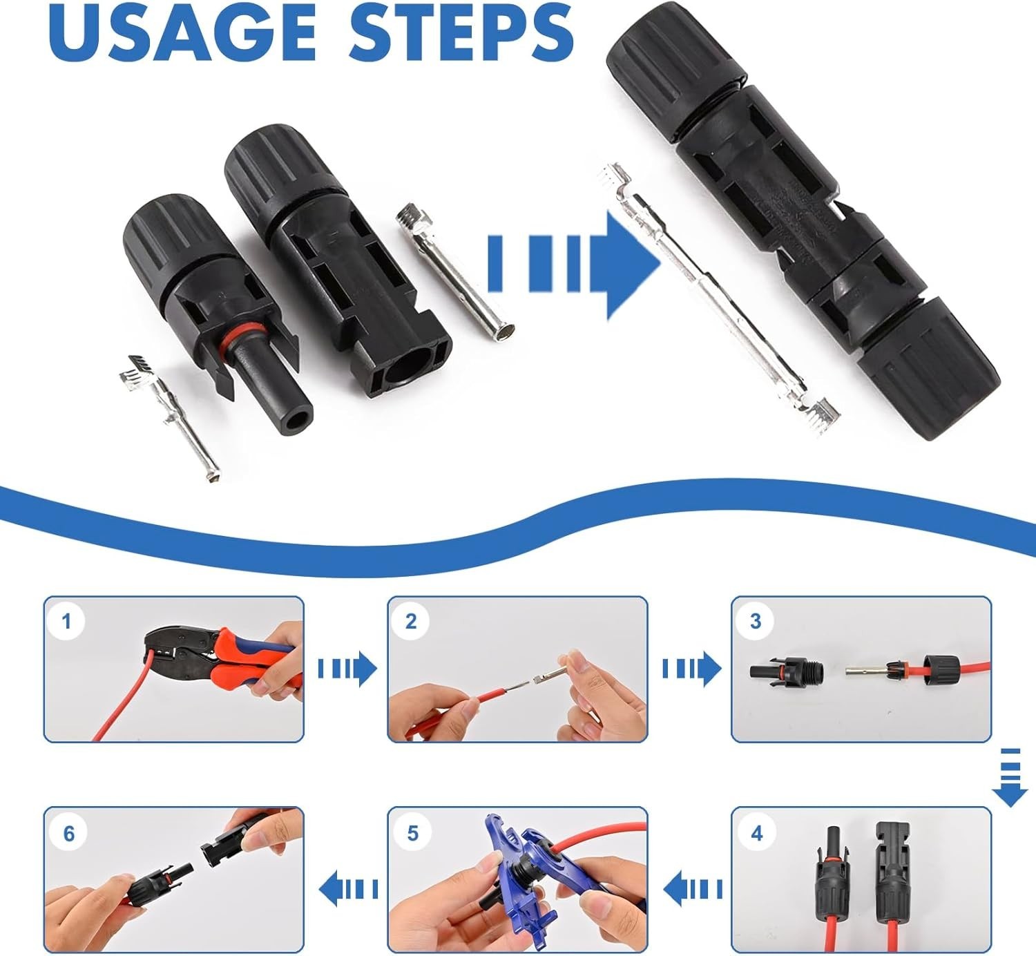 Universal Compatibility Solar Connectors