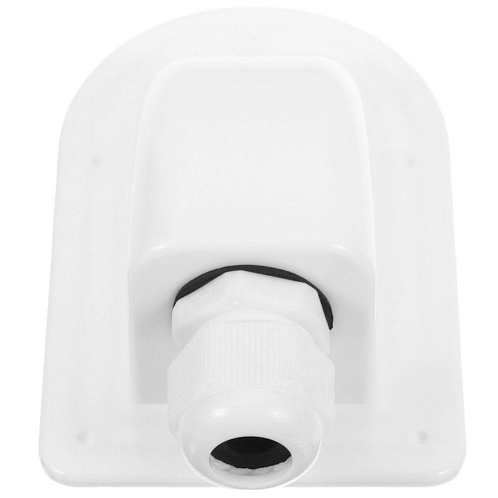 Waterproof Solar Cable Entry Box ABS Single Hole Wiring Junction Box for RV