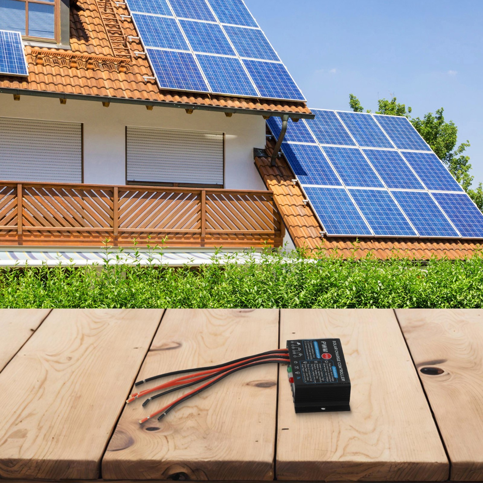 Optimized Performance of the Compact Black Aluminum Alloy 10A Charger Unit