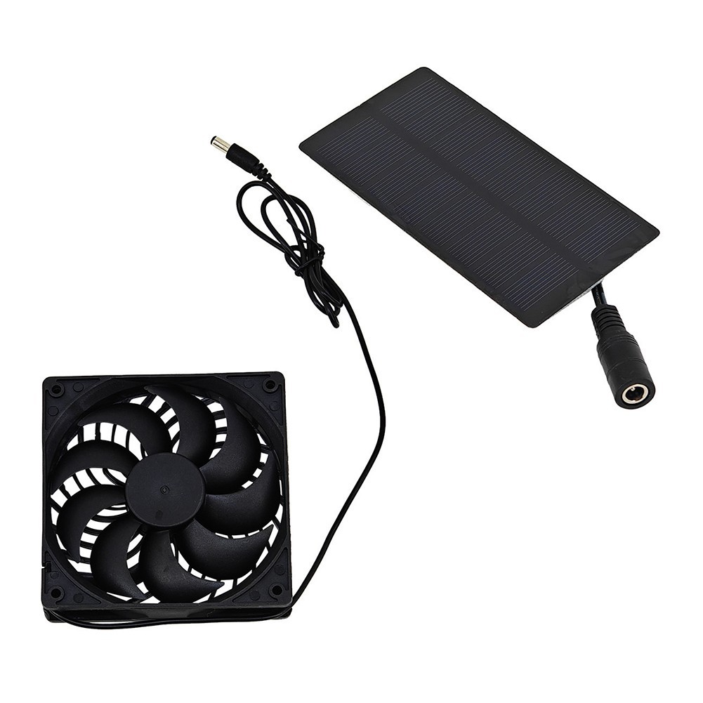 2W 4V Solar Exhaust Fan for Outdoor Use Efficient Green Energy Ventilation