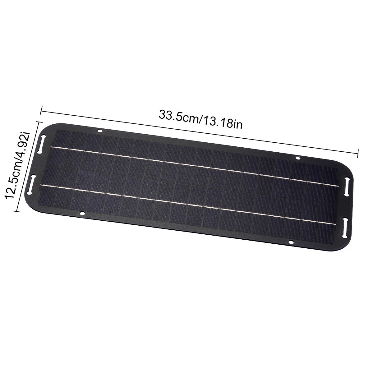 30W 12V Solar Panel Kit Car RV Battery Charger Waterproof Trickle Maintainer