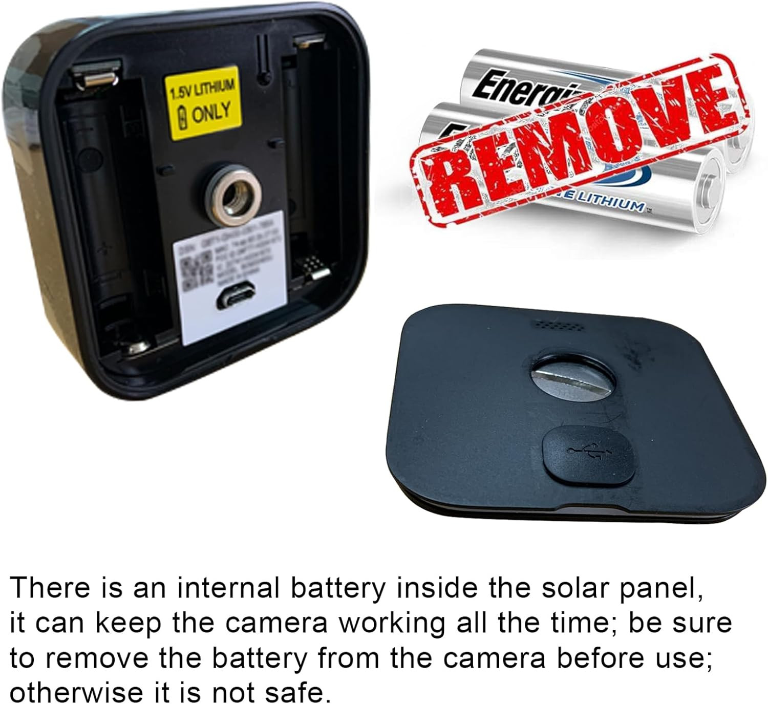 3 Pack Solar Panel Compatible with Blink Outdoor 4 (4Th Gen)/ (3Rd Gen) XT3 and