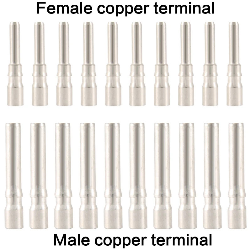 50 Pairs Connector 60A Male Female Metal Core For Solar PV Cable Connection Kit