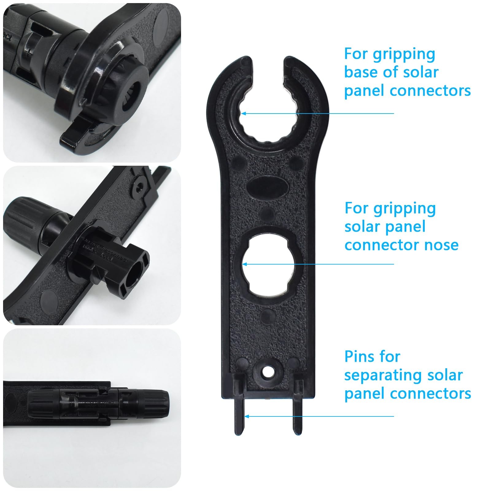 Solar Panel Cable Crimping Connectors Tool Kit, Including Solar Crimper, Pair…
