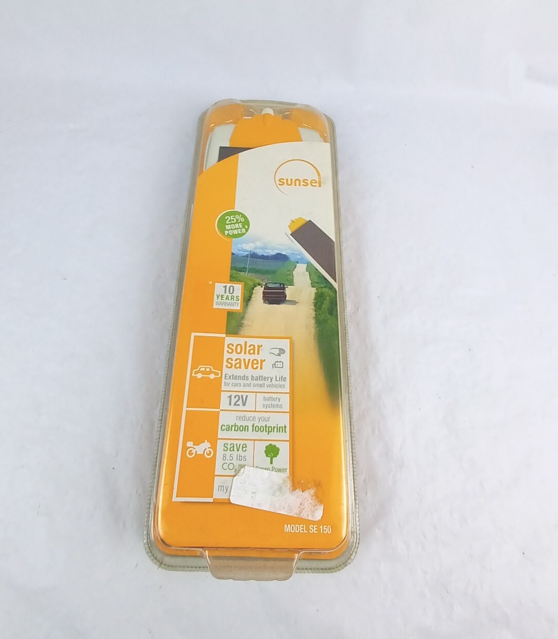 Sunei Solar Saver SE-150 /2.25 Watts 12V For Cars/RVs/Boats& More Factory Sealed