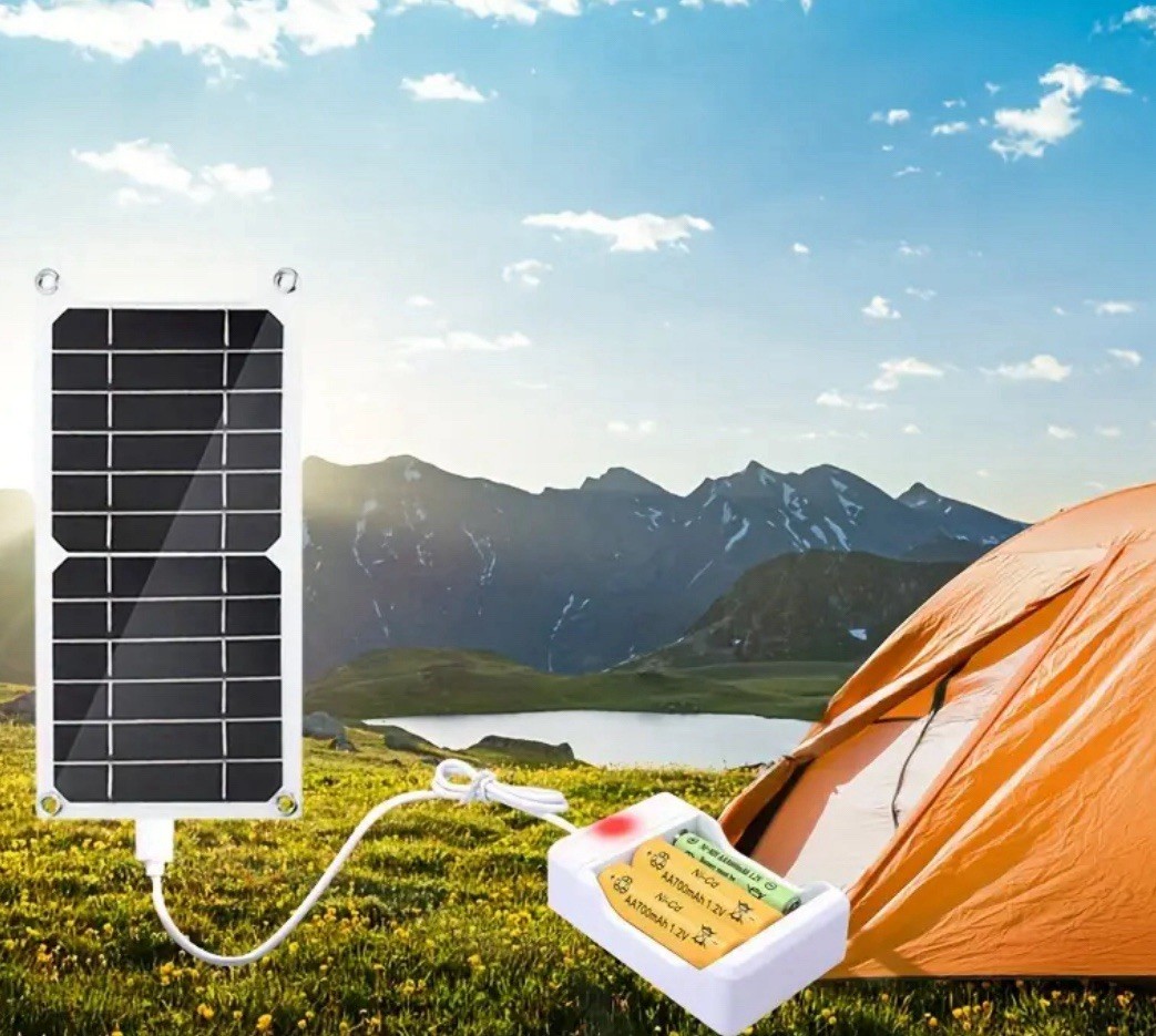 30W Portable Solar Panel With Free Battery Charging Box