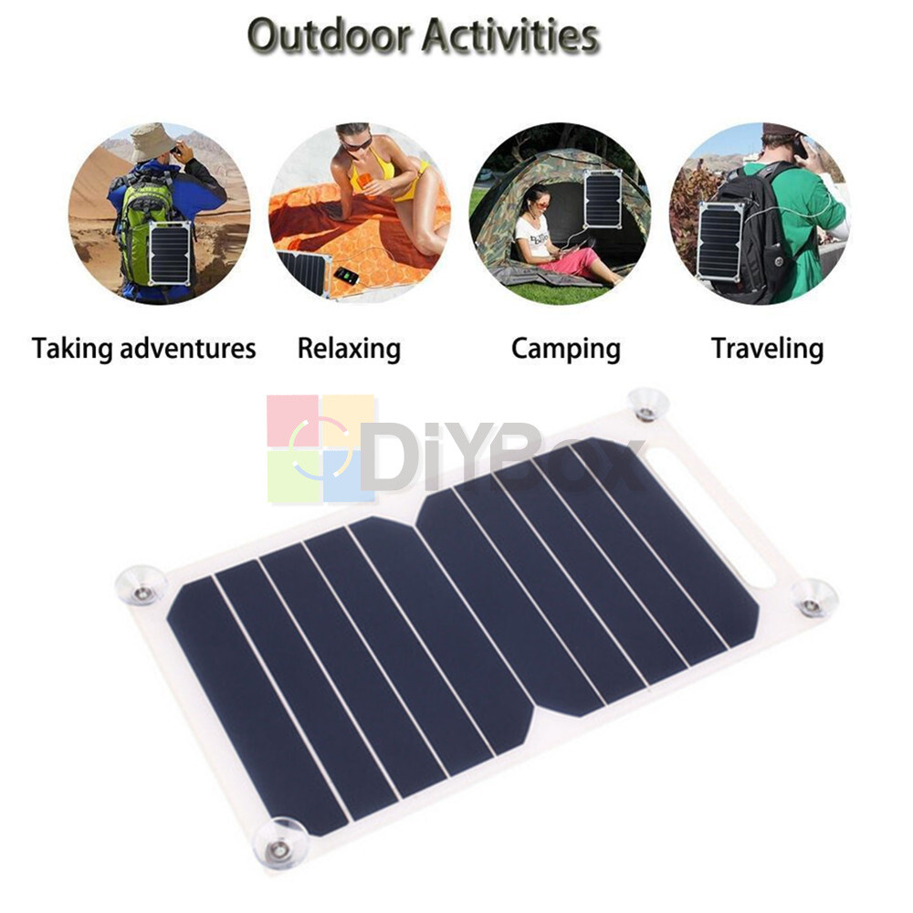 USB Charger Board Solar Module Solar Power Charging Panel 5V 10W/6V 1W Portable