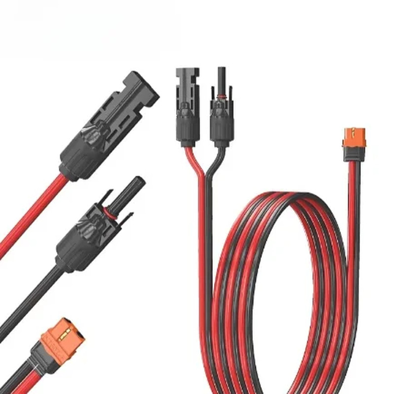 MC-4 to XT60I Adapter 10/12AWG Cableconnect Solar Panel Charge Cable for Solar G