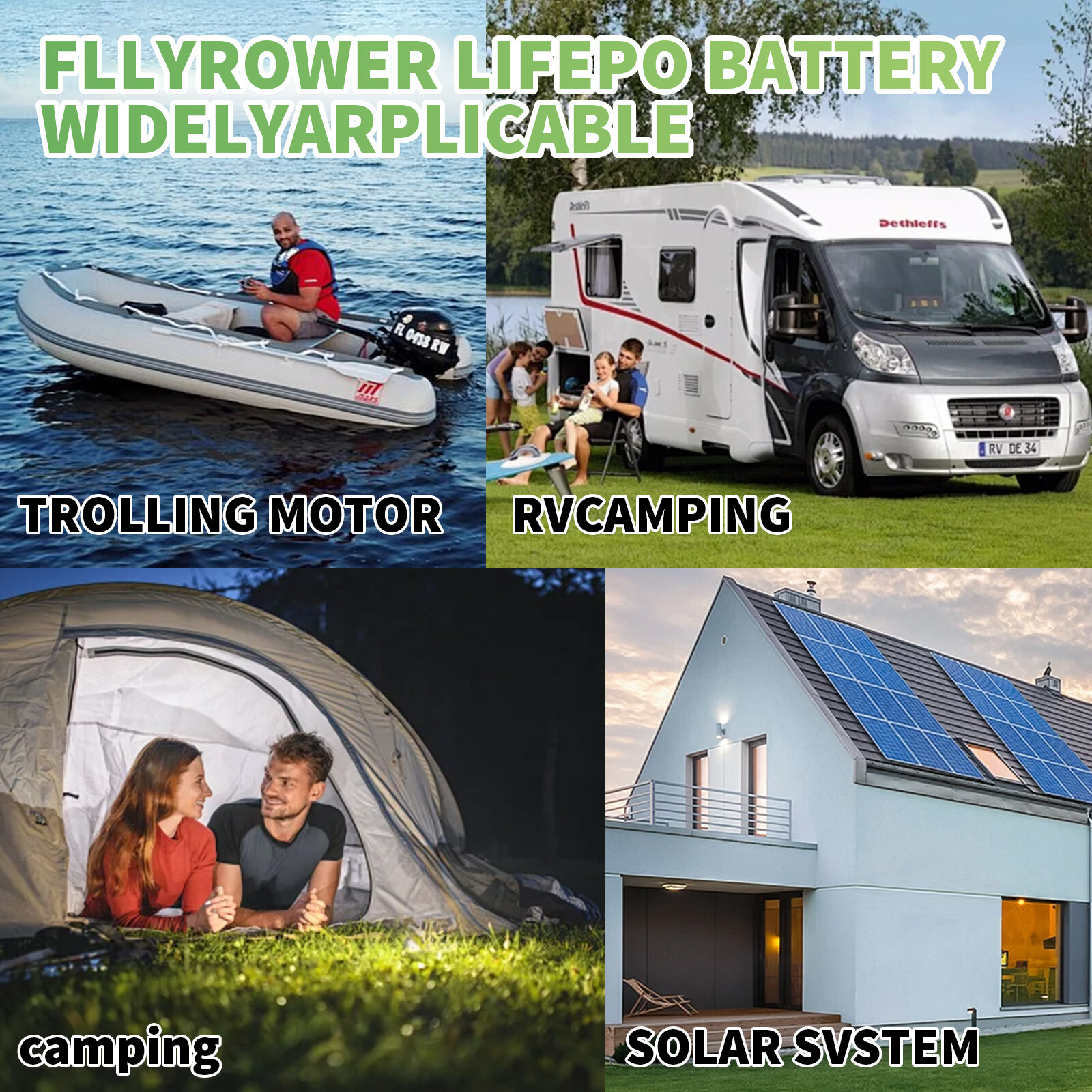 12V 100Ah Lithium Battery LiFePO4 with 100A BMS for RV Trolling Motor Off-grid