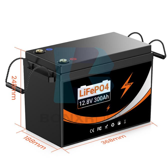Lithium Iron Phosphate Battery 12.8V300AH With Large Capacity For RV Home