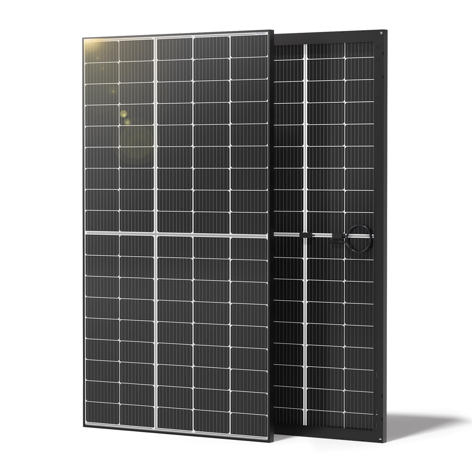 Renogy Solar Panels 640 Watts 12V/24V 2PCS 320W Bifacial Solar Panel Monocrys…