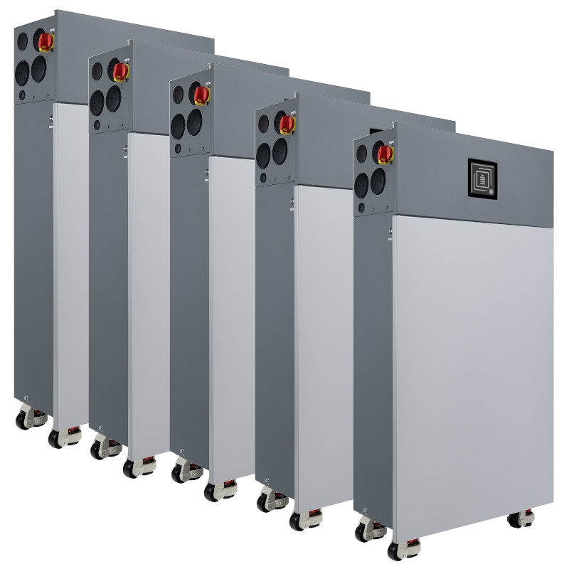 NEW 5 (Five) Fortress Power eBoost 16kWh LFP Battery + eWay Wire Management Sys