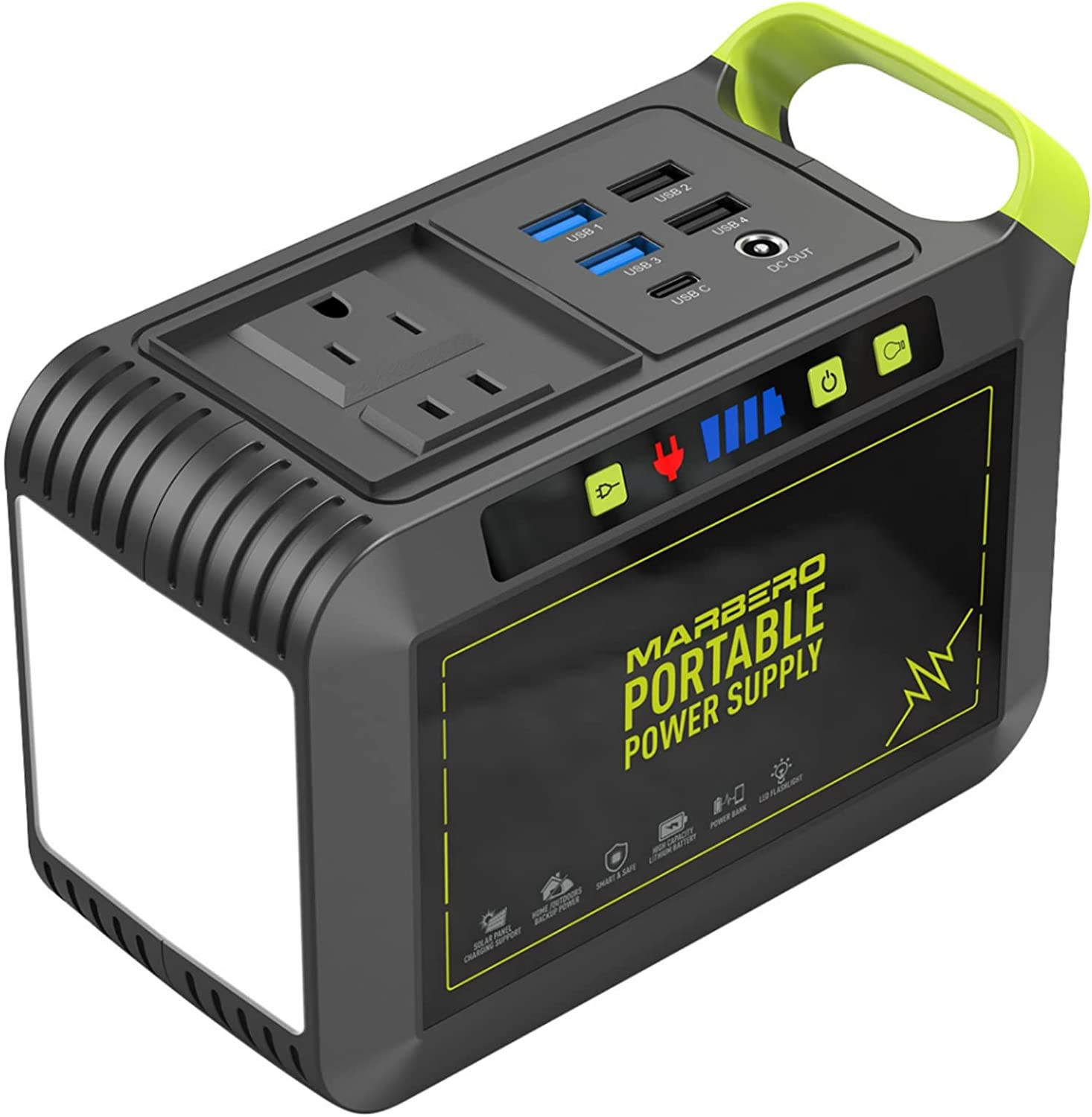 Portable Power Station 88Wh Camping Lithium Battery Solar Generator Fast Char…