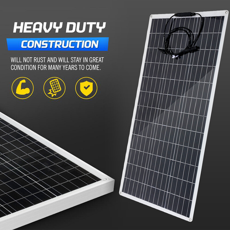 300W Solar Panel Battery Charger Controller House Car Trailer Boat RV Camp 18V