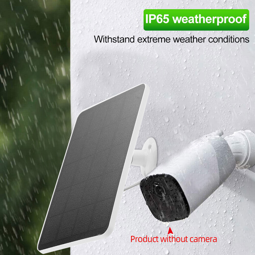 Solar Power Panel for Blink Outdoor, XT and XT2 Camera Charger With 11.8ft Cable