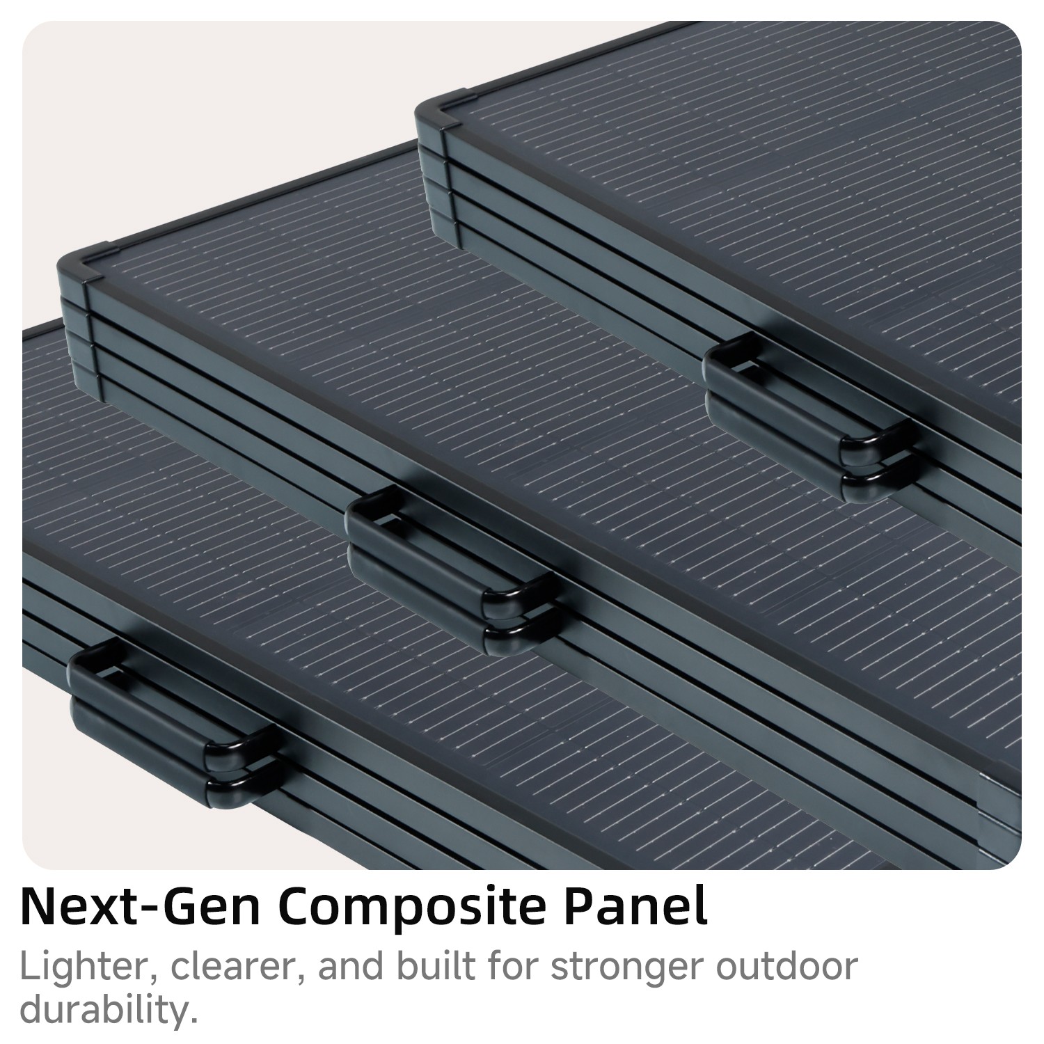 400W Solar Panels Portable ETFE Mono W/Kickstand Solar Charger for PowerStation
