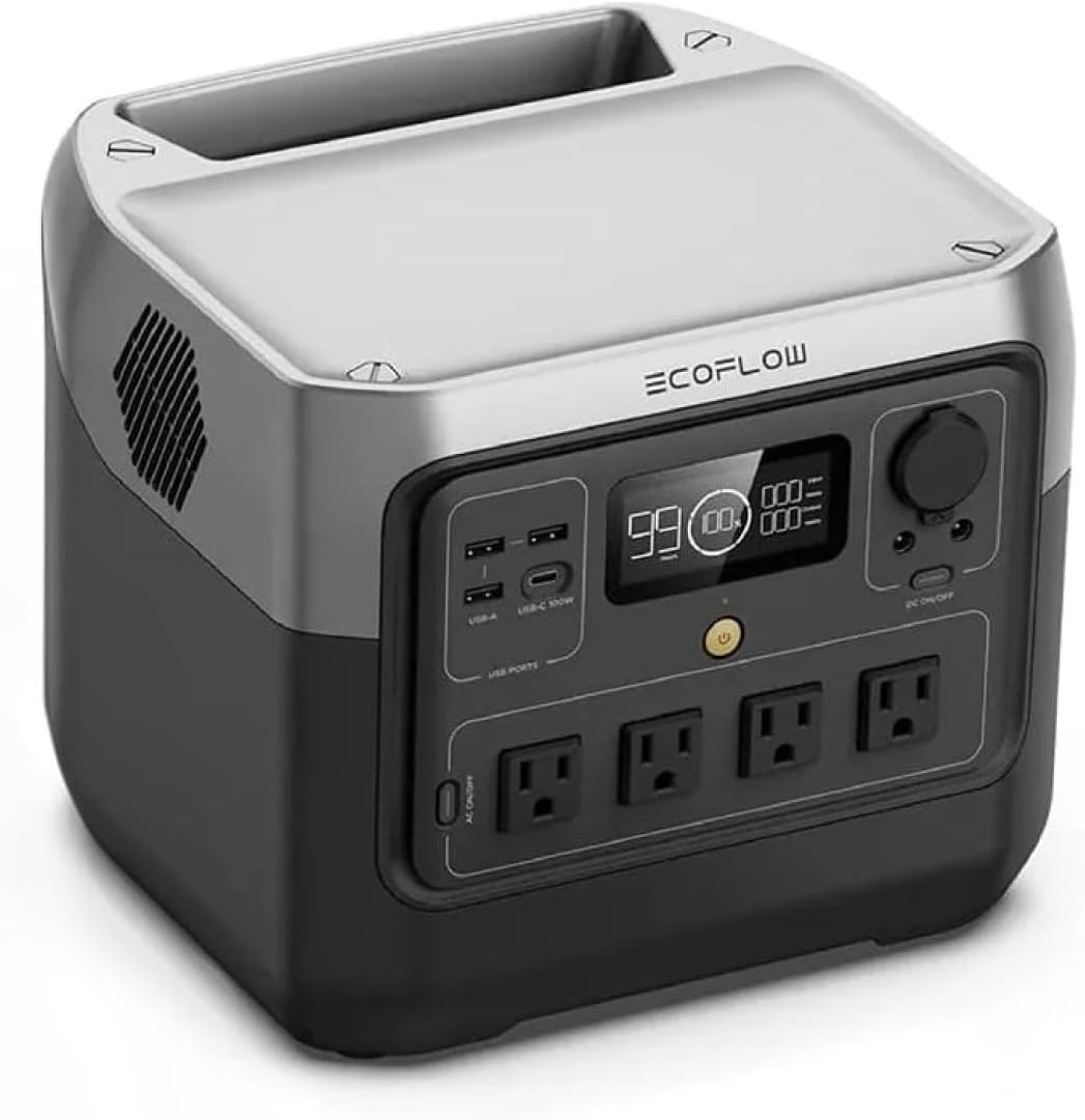 Portable Power Station RIVER 2 Pro 700 716Wh LiFePO4 Battery/70 Min Fast
