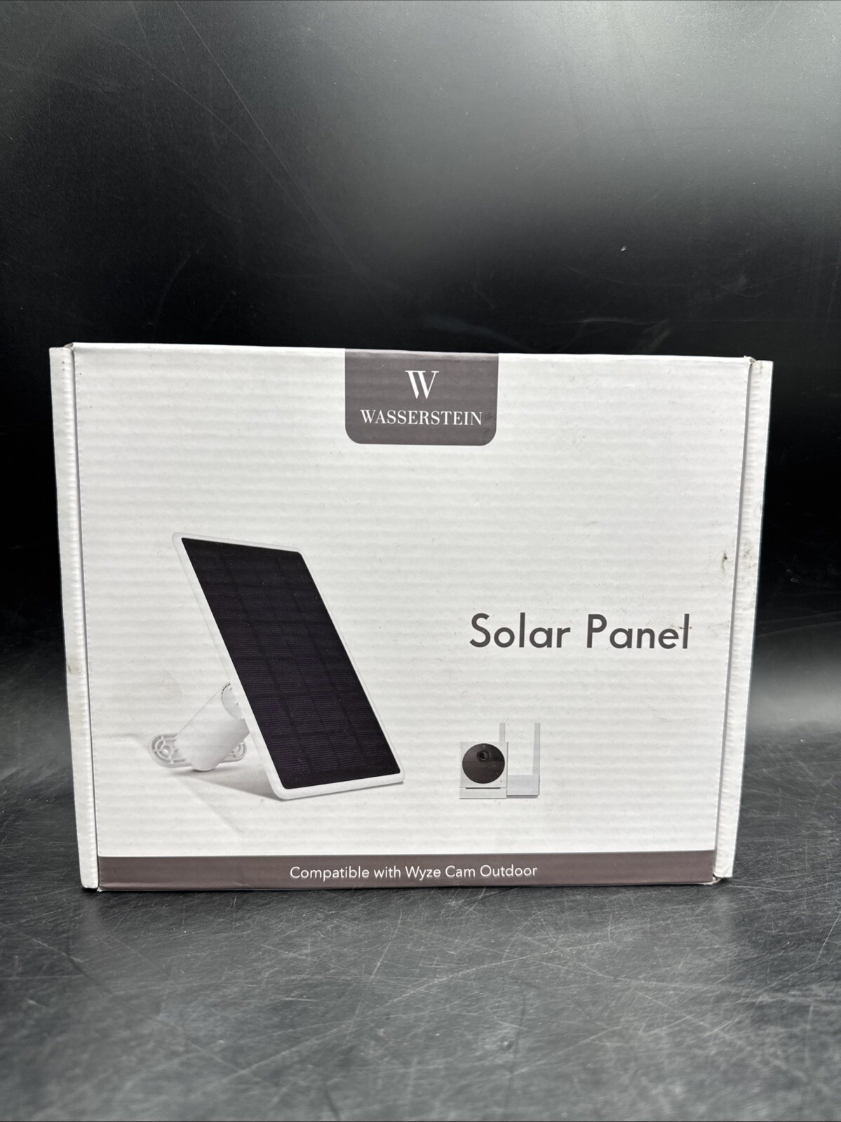 NEW Wasserstein 2W 5V Solar Panel for Wyze Cam Outdoor -White (7.5×4.38×0.79″)