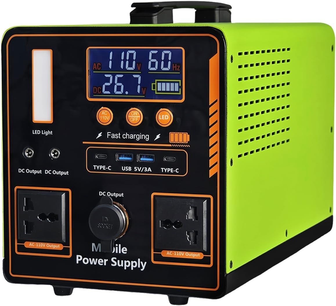 1200W Portable Power Station – Backup Power for Camping & Emergencies