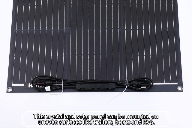 200W Flexible Solar Panel Kit 30A Charge Controller for 12-24V Battery Charging