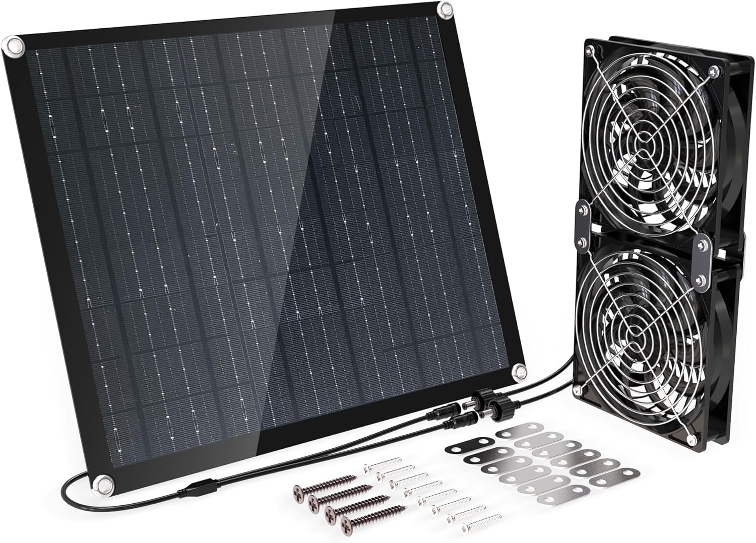 Solar Panel Fan, 30W Solar Fan, Solar Panel Fan Kit, Solar Exhaust Fan, Suitable