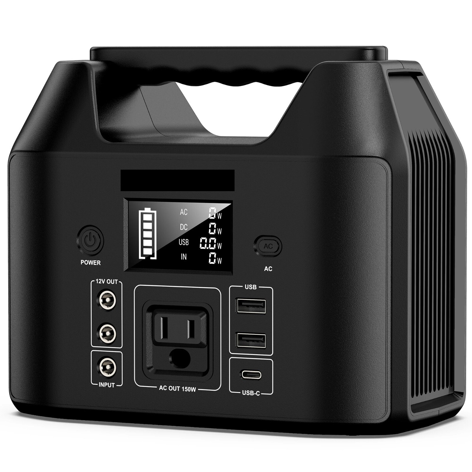 Portable Power Station Solar Generator Panel Power Bank Outlet Camping Emergency