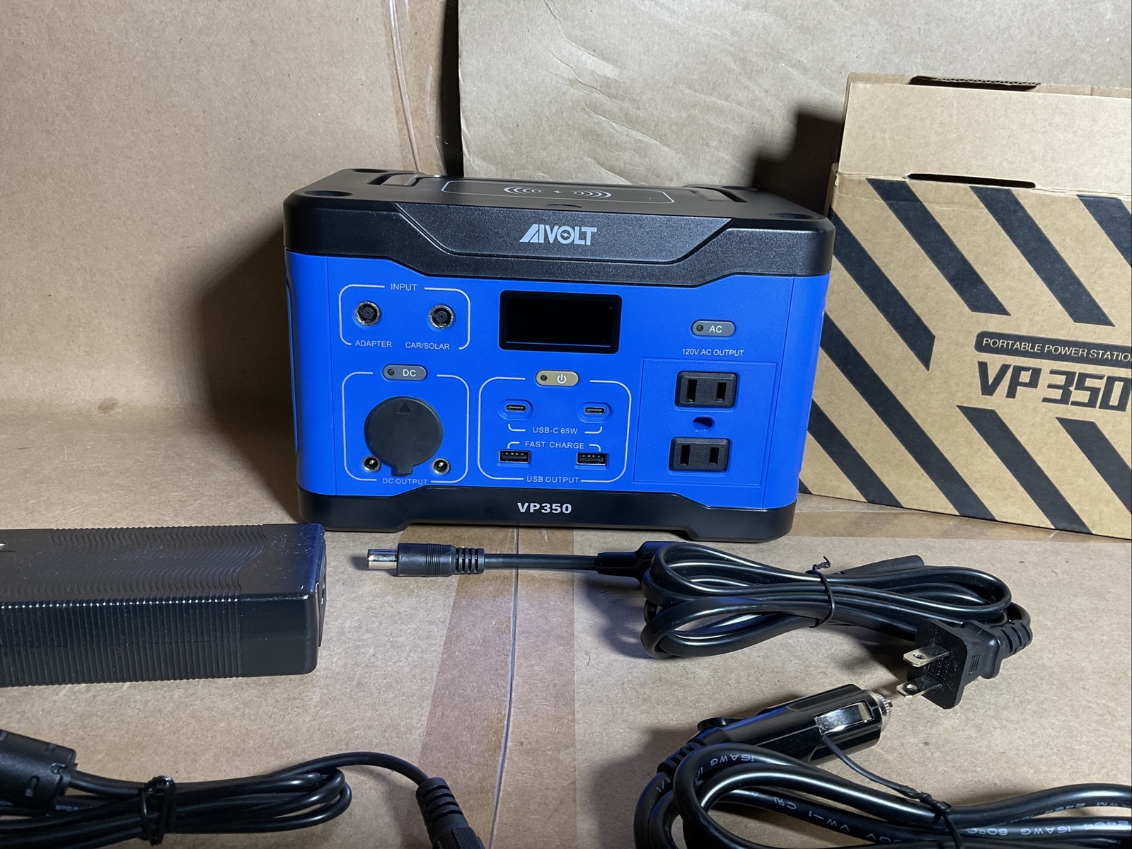 AIVOLT VP350 Portable Power Station 300W/120V Electric/Solar