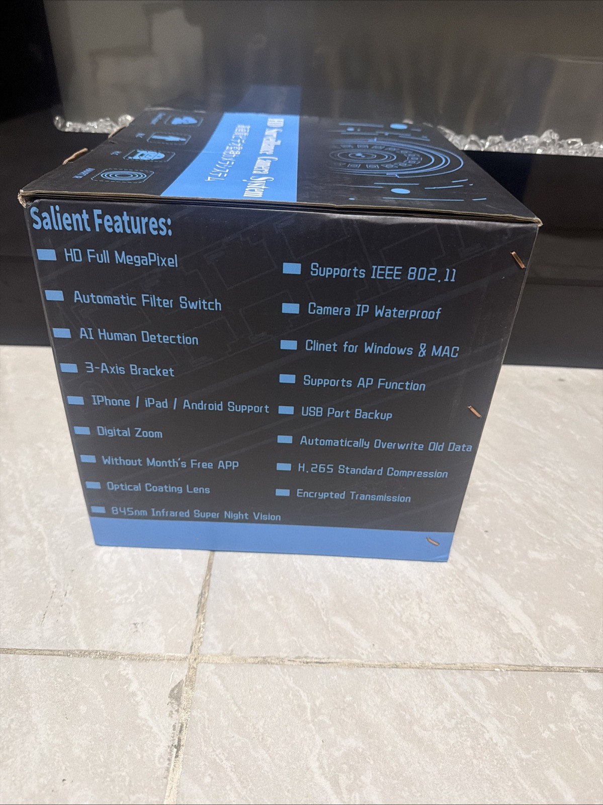 Outdoor wireless PTZ camera system with 100% solar energy and 2-way audio, batte