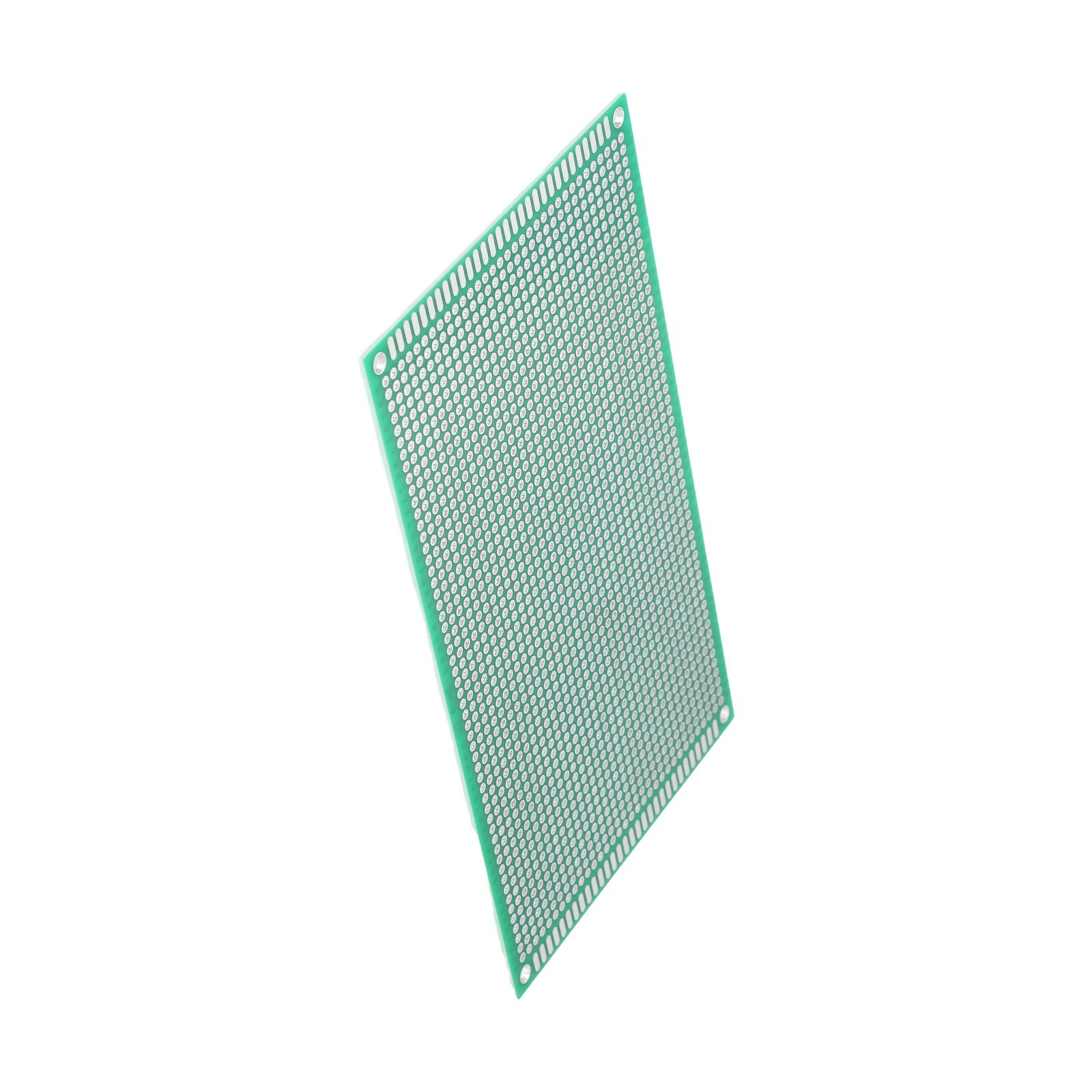 Flexible Design with Set of 4 Green PCB Prototypes Measuring 9×15 cm Each