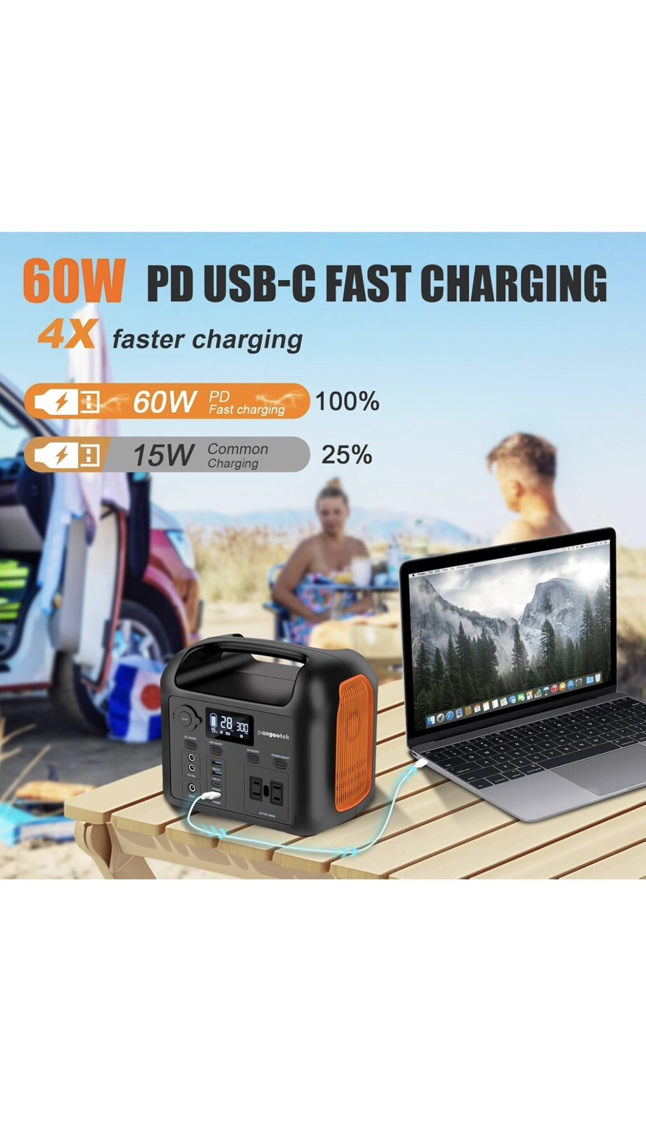 Pangootek R300 Portable Power Station