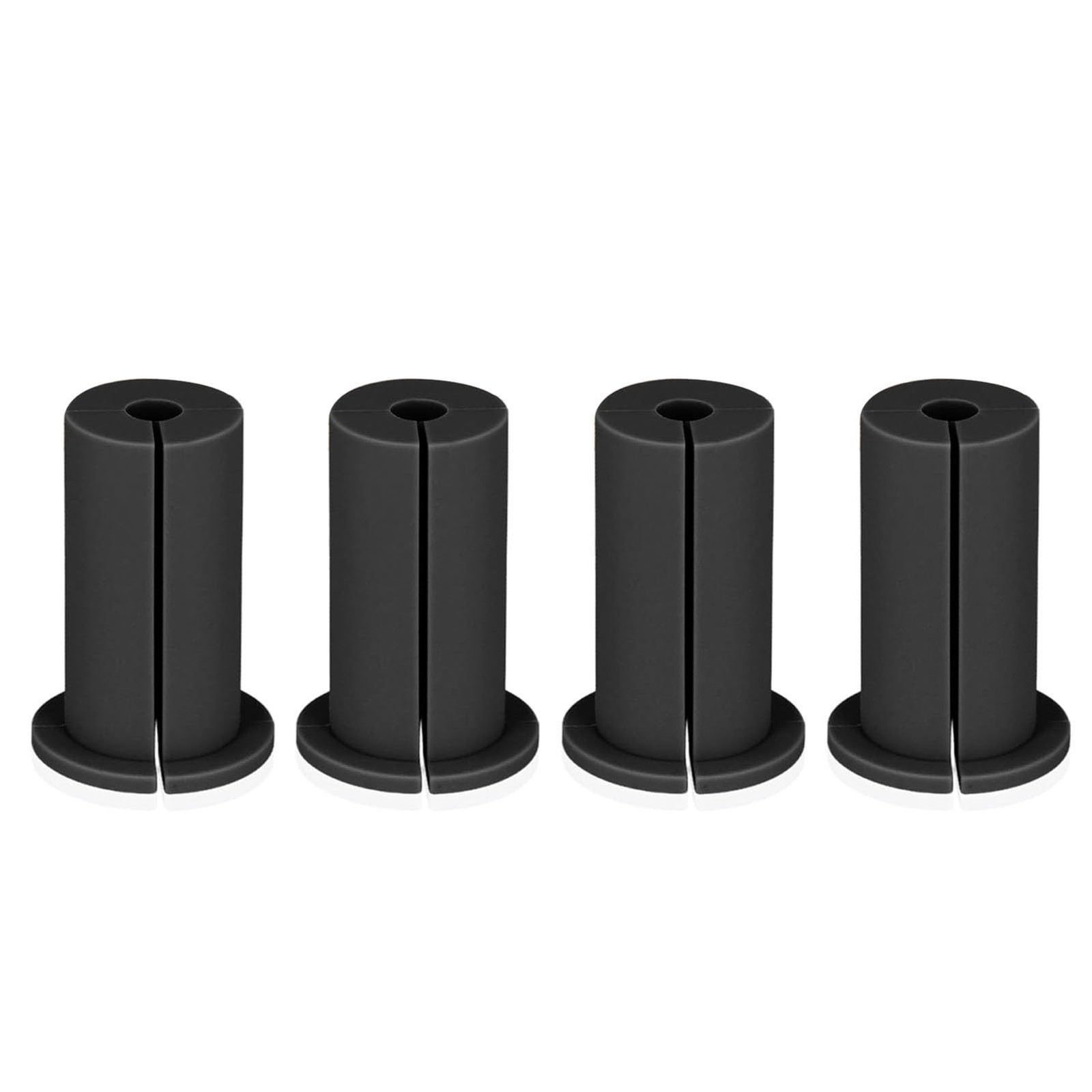4PCS Cable Grommet Kit, 1Inch Rubber Wall Hole Cover Routing Kit, Cable Feed …