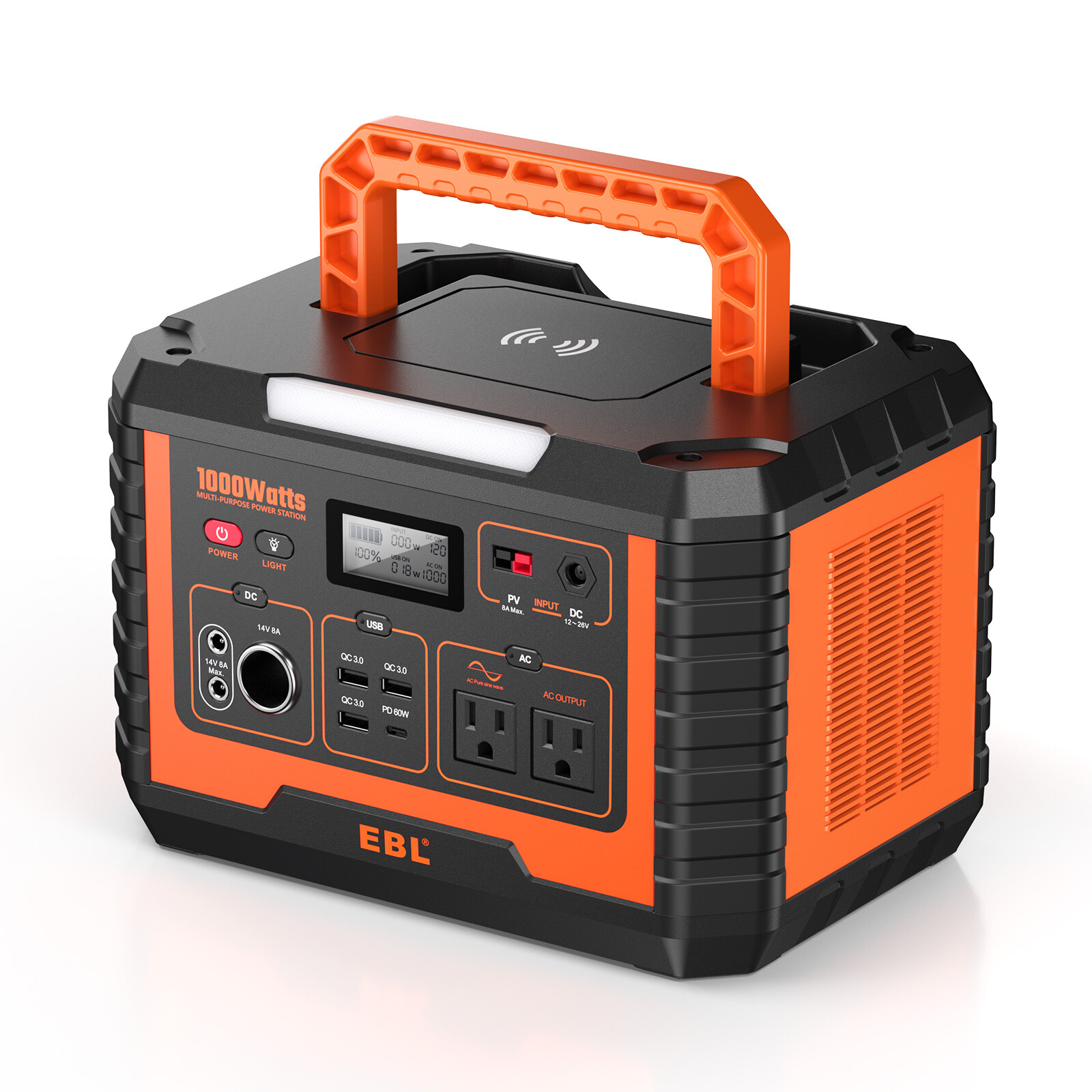 New Portable Power Station 200W/500W/1000W Solar Generator / Solar Panel