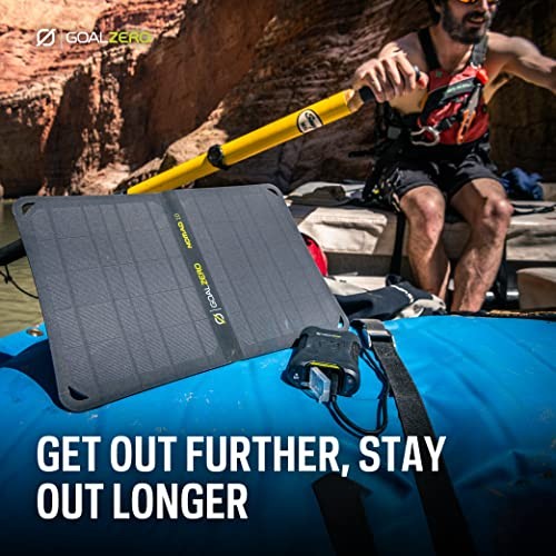 Goal Zero Nomad 10, Foldable Monocrystalline Solar Panel with USB Port, 10 Watt