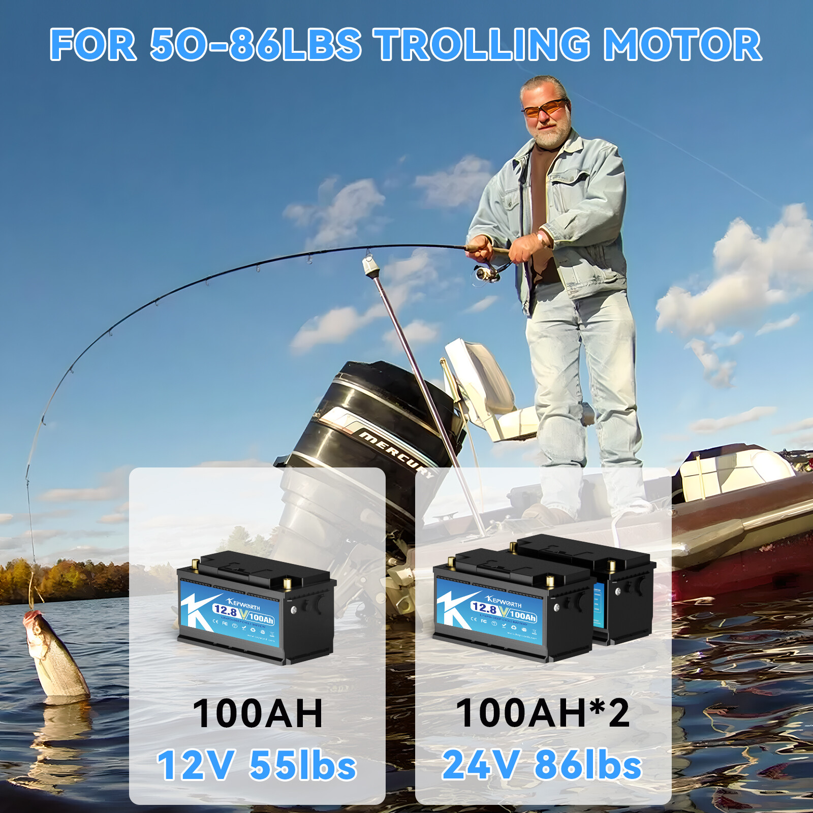 12V 100Ah LiFePO4 Lithium Battery 100A BMS Deep Cycles Solar RV Off-grid+Charge