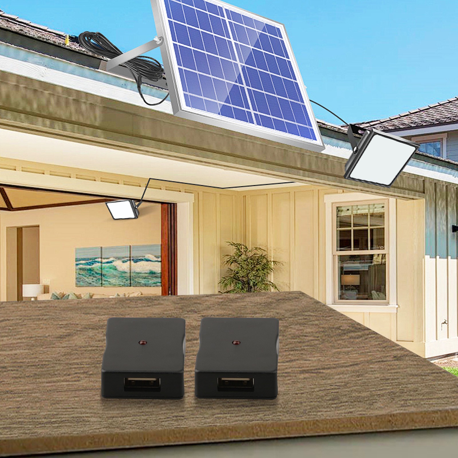 Efficient 5V 2A Solar Panel Power Bank Voltage Controller for USB Devices