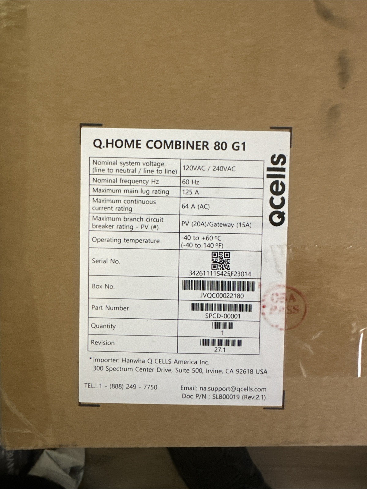 Q Cells Q.Home Combiner 80 G1