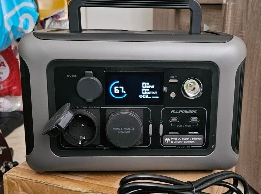 ALLPOWERS R600 Portable Power Station 299Wh LiFePO4 Battery – 600W AC Output