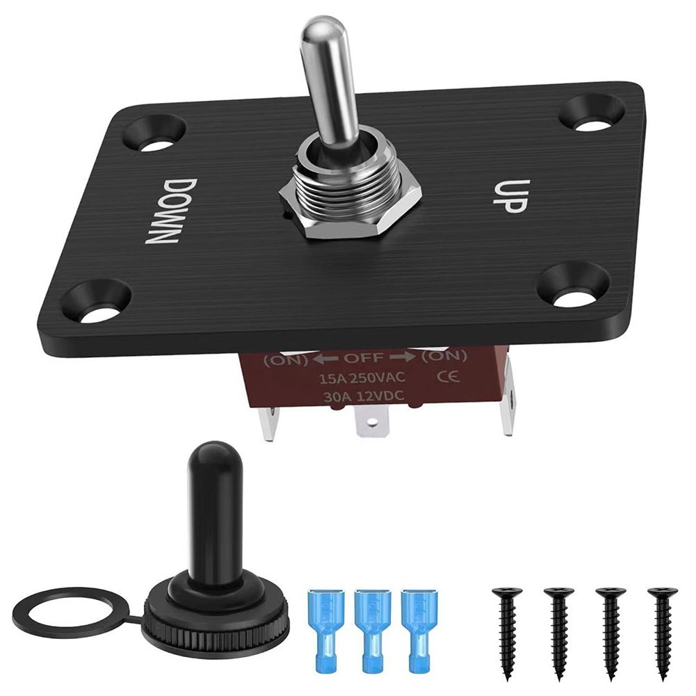 Diverse Application Ready 3Pin Momentary Toggle Switch for DIY Projects