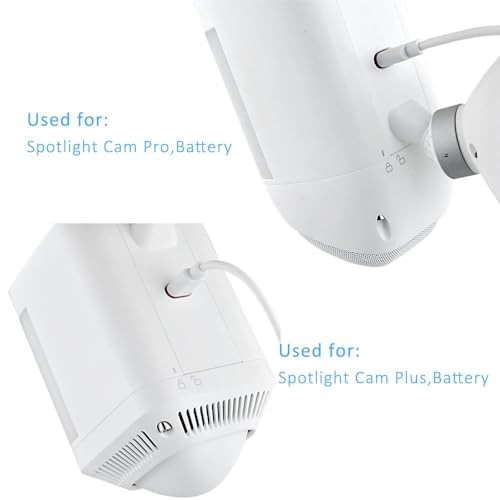 Solar Panel Charger Compatible with Ring Stick Up Cam/Pro,Ring Spotlight 3 Pack