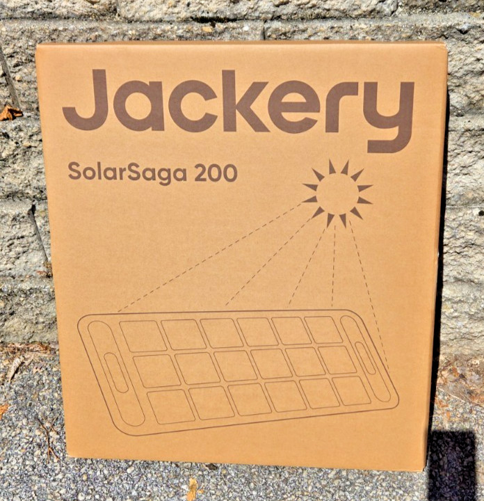 (2) NEW Jackery SolarSaga 200W Portable Solar Panels