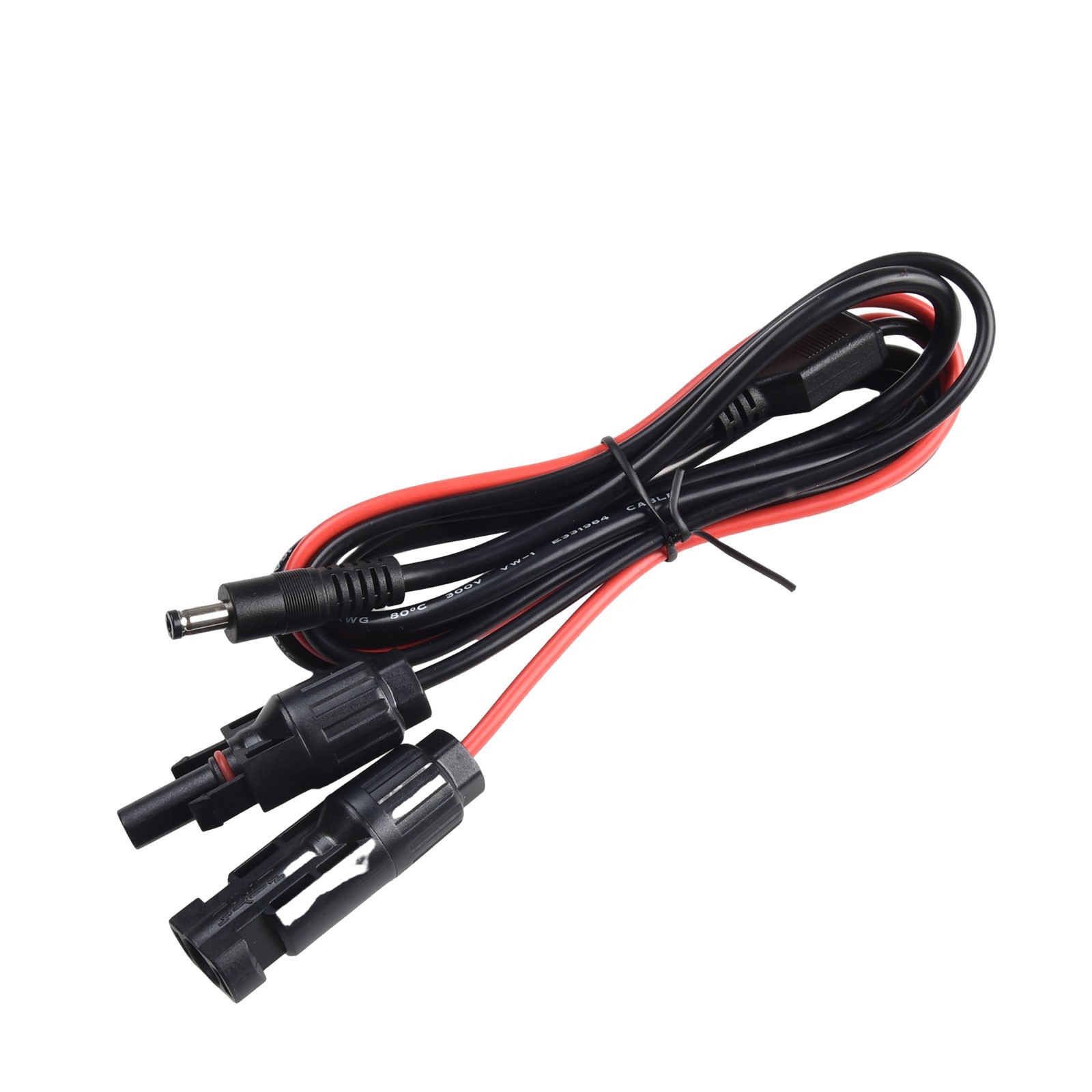 DC5521 to PV Panel Connector Cable 1.5m 16 For AWG Heavy Duty Solar Application