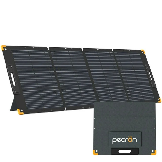 PECRON 200W/36V Solar Panels Kit for Portable Power Station Camping Refurbished