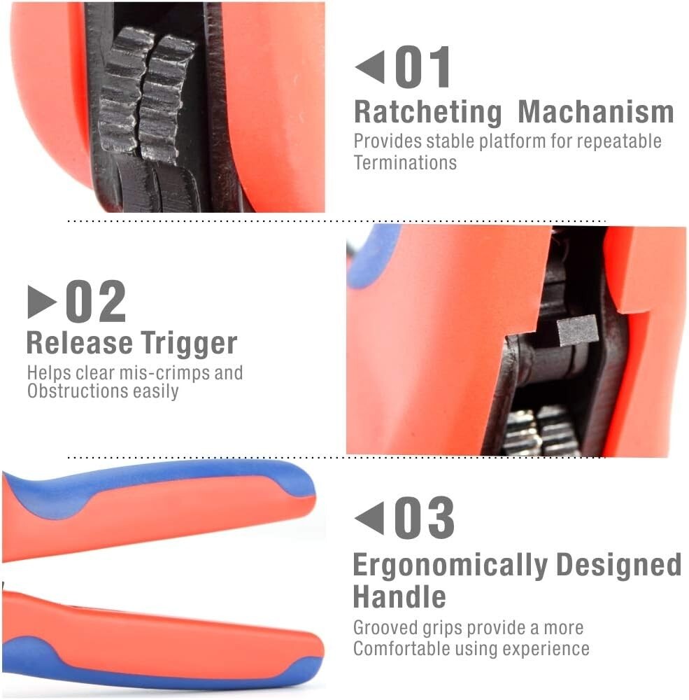 Complete Solar Crimping Tool Kit – Oxford Bag – Connectors – Cable Cutter