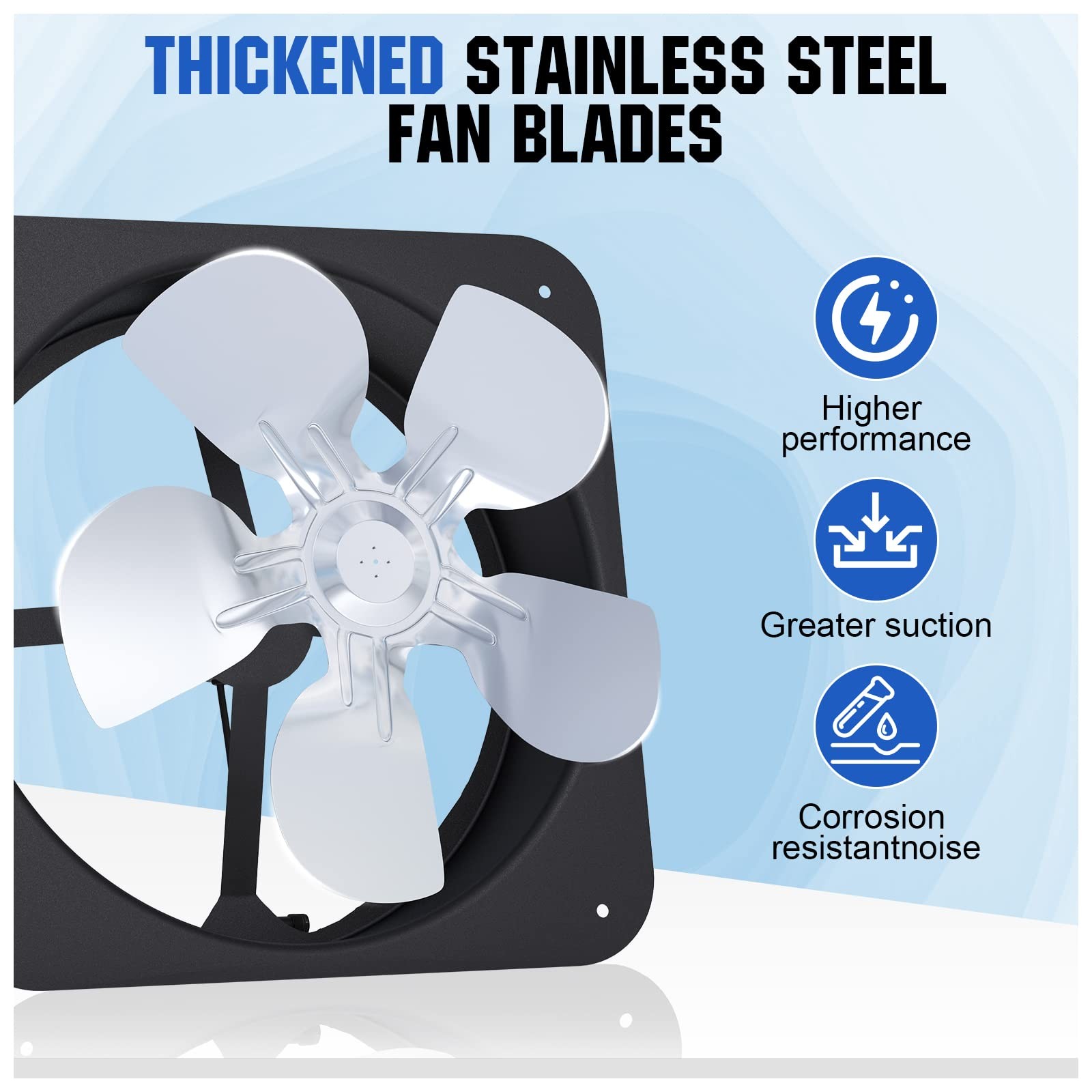 50W Solar Attic Fan Kit with 14″ DC Fan for Roof Vent, Coop, Greenhouse