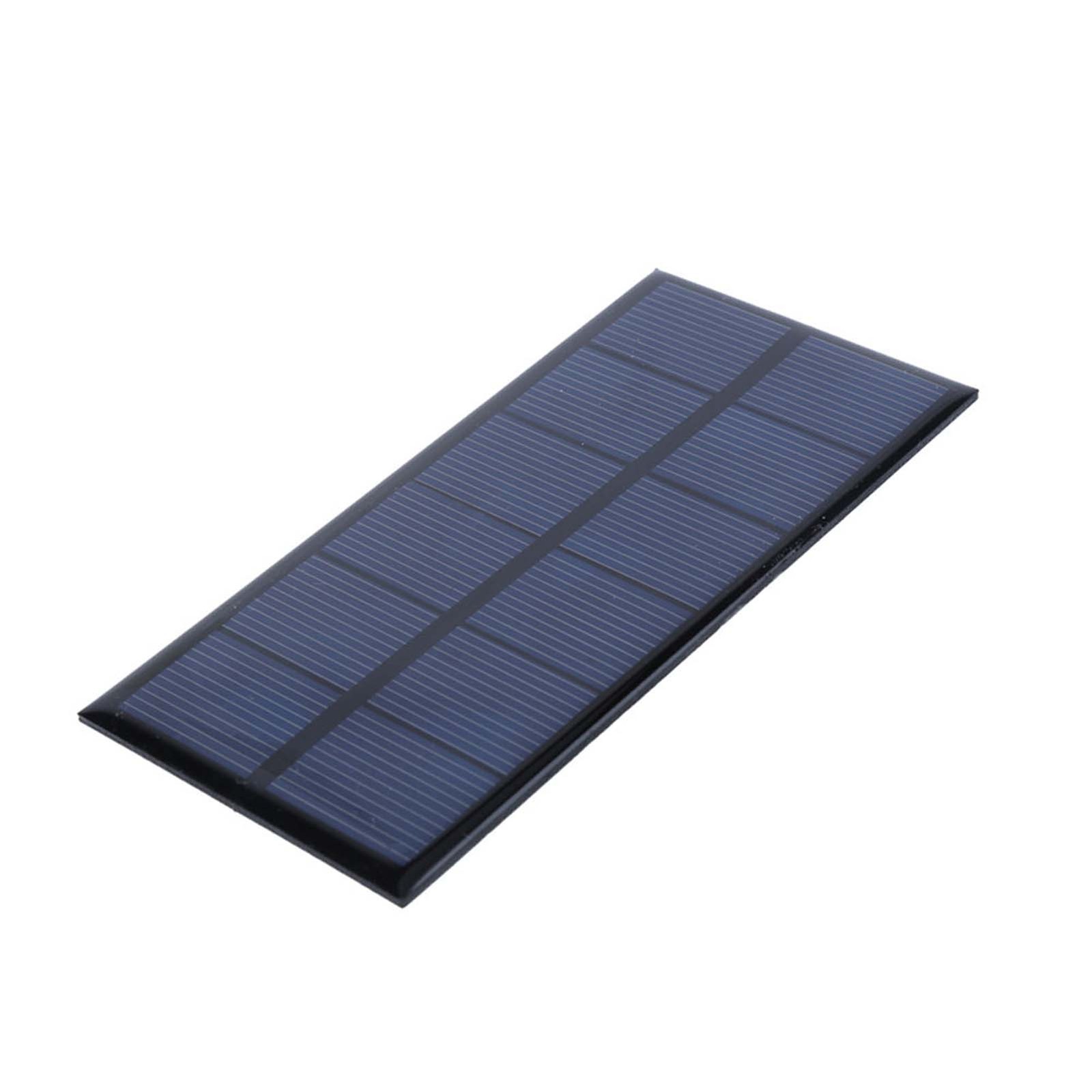 1W 3V Crystalline Silicon Solar Cell Panel Outdoor For DIY Power Charger Supply❀